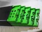 Letraset Case 5 Drawer Black   Green