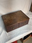 Antique Oak File Cabinet Two Drawer File Cabinet