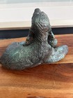 Cocker Spaniel Dog Metal Sculpture Very Realistic Breeders Gift Heavy Glazed