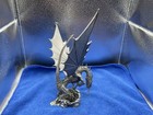 Rawcliffe Fine Pewter Dragon Feeding It   s Young A Knight  1993 Rare Huge  rf3009