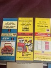 Lot Of 7 1940s-50s International Harvester Truck Tractor Machinery Matchbooks B