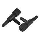 Aquarium Plastic 2 Way Design Air Line Tubing Flow Control Valve 10pcs