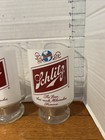 Set Of 2 Schlitz The Beer That Made Milwaukee Famous Vintage Drinking Glass 32oz