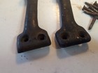 2 Antique Singer Treadle Sewing Machine Cast Iron Belt Guides