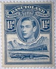 Travelstamps  1938 Basutoland Stamp Sg  20  1 1 2d Kgvi   Crocodile Mint Mognh