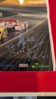 2001 Imsa Alms Petit Le Mans Program Signed By Artist 