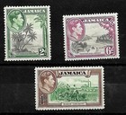 Jamaica  1938 Kgvi Pictorials Selection To 2 - Mnh mm  j089 