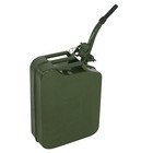 5gallon 20l 2pcs Jerry Can Metal Steel Tank Military Style Storage Gas Can Green