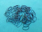 Camping Black Rubber Bands Epdm Super Strong 2  Length   063 Wall 100 Ct  Usa