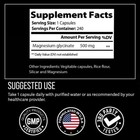 Magnesium Glycinate 500mg - 240 Capsules   8-month Supply   Usa Formulated Premi