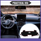 Car Dashboard Cover Black Red Dash Pad Single Custom For Toyota Camry 2012-2017