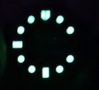 Af Seiko Godzilla Kanagawa Wave 7s26 0020 Skx007 Watch Dial Minute Track Bv5608