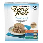 2 Pack Purina Fancy Feast Seafood Classic Pate Collection Grain Free  Pack Of 36