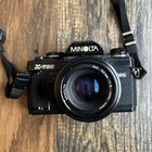 Minolta X   700 35mm Film Camera W  50mm F2 Lens Untested Vintage Slr