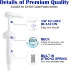 4 Packs Gallon Pump Dispenser  Leak Proof Dispenser For Hand Soap  Detergent