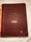 1895 People   s Illustrated Family Atlas Of The World Werner Co Vtg Maps Antique