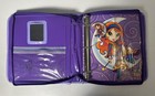Vintage Lisa Frank Moon Girl Zipper 3 Ring Binder W  Key Chain