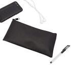 Dalix Zipper Bank Deposit Money Bags Cash Coin Pouch 6 Pack In Black