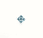 Sparkling Cerified Vvs1 2carat Shape Princess Cut Blue Color Diamond Loose   Gem