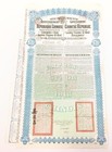 China 1913 Lung-tsing-u-hai Railway Bond Super Petchili Gold Loan Scripo-bay Coa
