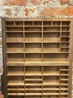 Antique Vintage Wooden Printers Drawer Hamilton Letterpress Shadow Box Tj11