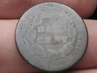 1809-1835 Capped Bust Classic Head 1 2 Half Cent- Lowball  Worn