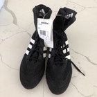 Nwt Men   s 9 Us Adidas Box Hog Boxing Shoes Boots Black White Training Spar