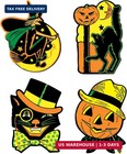Beistle Packaged Halloween Cutouts 8 5  - 9 25   Multi Color
