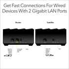 Netgear Nighthawk Ax3000 Mesh Wifi 6 System  Router   1 Satellite Extender