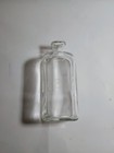 Wheaton Clear Glass Pharmacy Bottle     Embossed    t B           Vintage Apothecary Styl