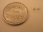 Territory Of Hawaii Lunch Token - Dept  Of Public Instruction   64 