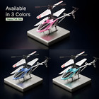 Rc Helicopter Remote Control Helicopter 3 5ch Metal Gyro Rechargeable Led Gift