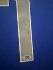 Luka Doncic Signed Jersey Framed W  Psa Coa Dallas Mavericks Blue Auto Display