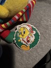 Vintage 1998 Looney Tunes Christmas Tweety Bird Plush Doll