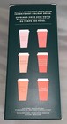 New Starbucks 2019 Fall Winter Christmas Reusable Hot Cups 5 Pack On Hand