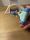 Vintage 1994 Fisher Price Dream Doll House Playground Slide Scooter Seesaw