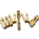 10pcs Dollhouse Wooden Handrail Pillar 1 12 Miniature Diy Accessories A