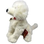 The Disney Store Exclusive 13    Mc Puppy Paws Santa Stuffed Plush Dog Rare Htf