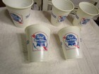 Vintage Solo Pbr Pabst Blue Ribbon 7 Oz Plastic Cup Give That Man Set 12 Nos 70s