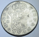 1776 Spanish Silver 2 Reales Genuine Antique Us Colonial Pirate Treasure 2r Coin