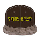 Personalized Embroidered Baseball Hat Snapback Cap Camouflage Customized W019
