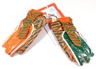 Adidas 5 Miami U Team Issued Receiver Football Gloves Org grn org Size 3xl