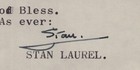 Laurel   Hardy  stan Laurel  - Typed Letter Signed 05 24 1960