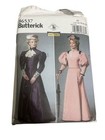 Butterick 6537 Victorian Skirt And Top Costume Misses Size 14-22 Used But Uncut