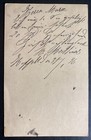 1896 Troisvierges Luxembourg Postal Stationery Postcard Cover Domestic Used