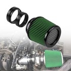  76mm 89mm 102mm Air Filter 3  3 5  4  Cold Air Intake Universal Clamp-on Green