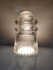 Vintage Hemingray  9 Clear Glass Electrical Insulator Made In Usa 5 