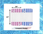 Inflatable Swimming Pool Pvc Float Lounge   Pink