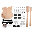 Double Neck Diy Electric Guitar Kit 12 String Mahogany Body Rosewood Fingerboard