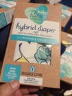 New  Lot Of 9 Pampers Pure Hybrid Reusable Cloth Diaper Cover One Sz Fits Most 